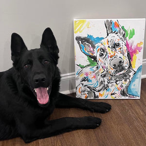 Custom Puppy Portrait