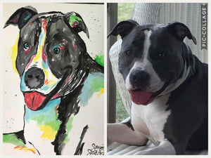 Custom Puppy Portrait